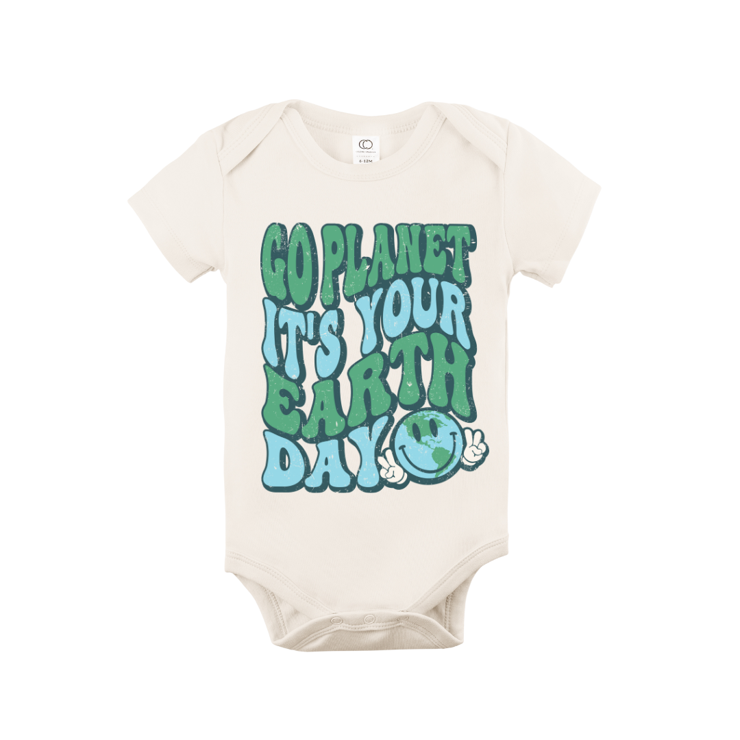 Earth Day Organic Bodysuit