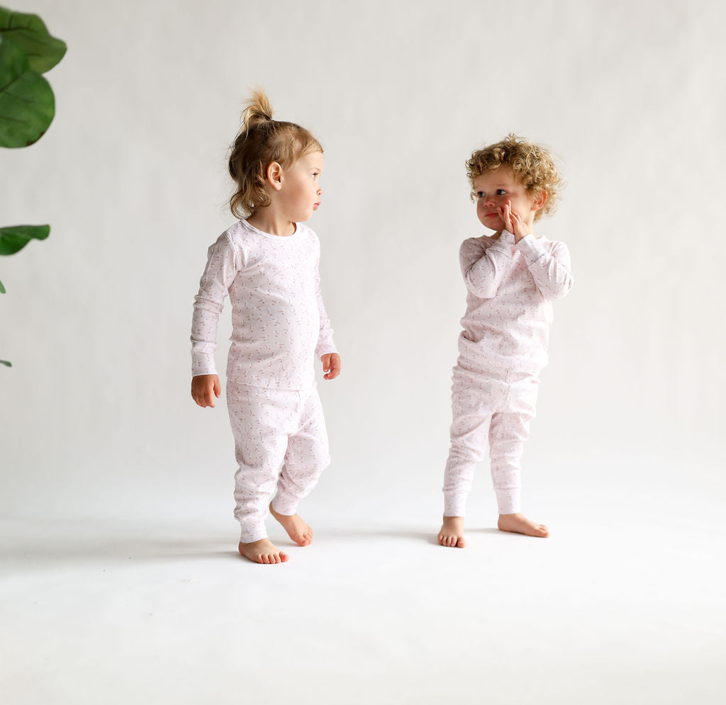 Organic Lounge Set in Sandy Seagulls