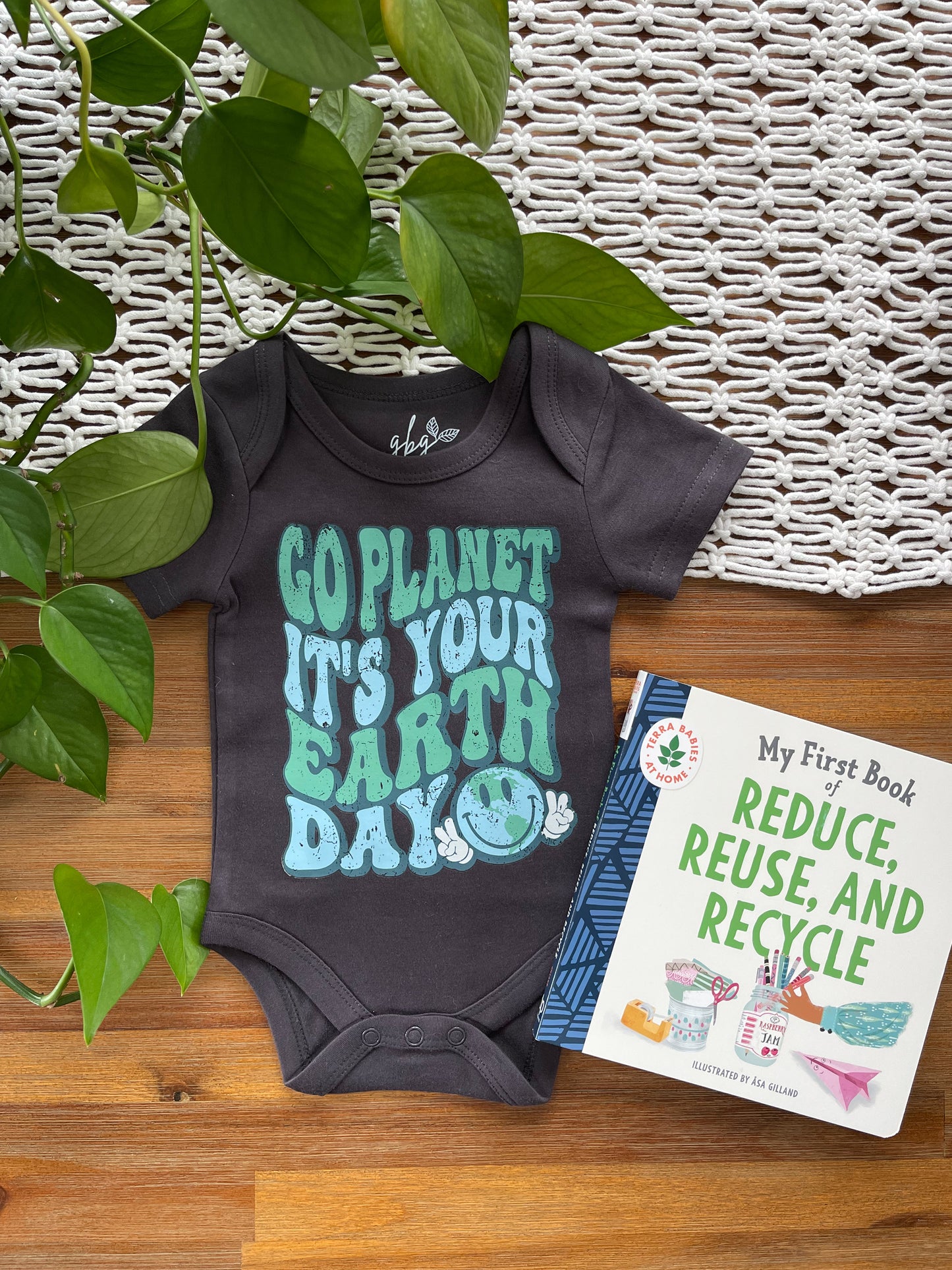 Earth Day Organic Bodysuit