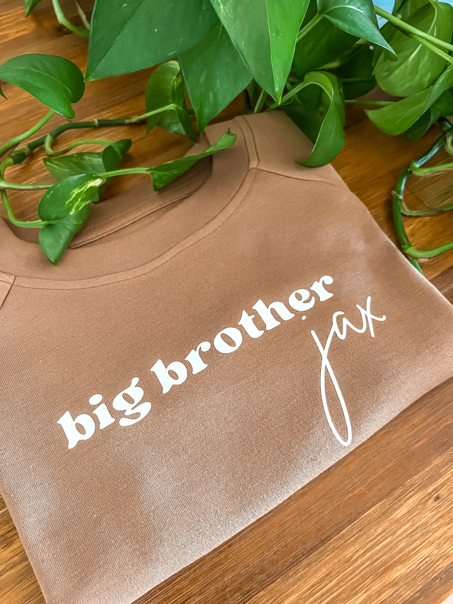Custom Big Brother Organic Pullover