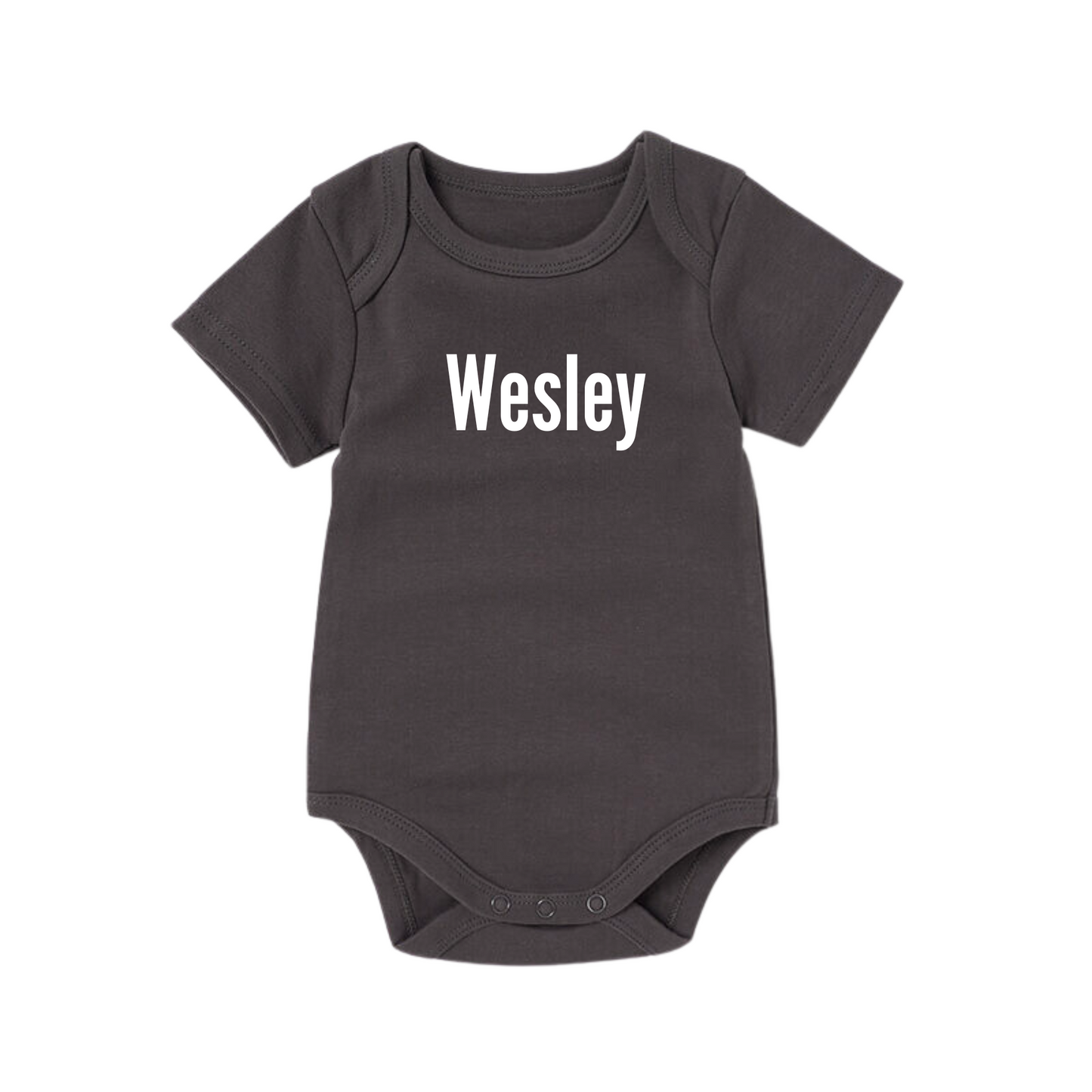 Custom Name Organic Bodysuit