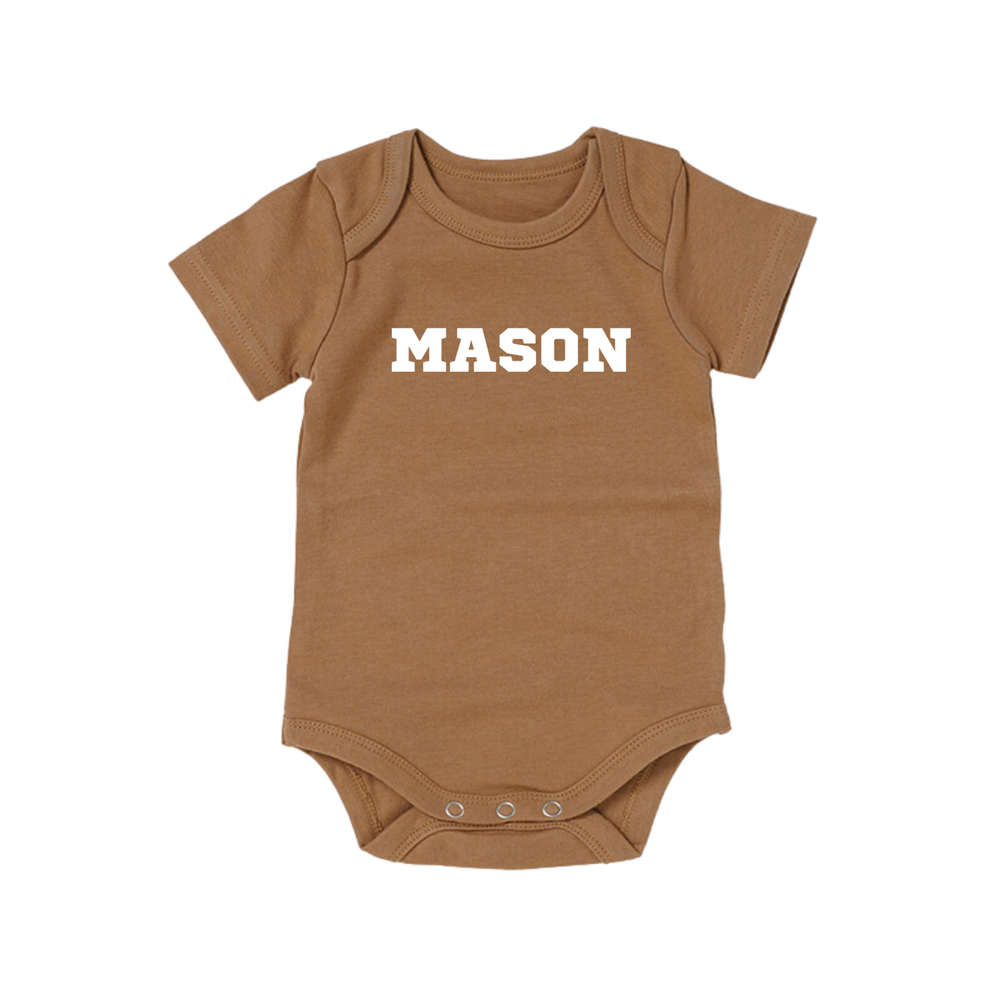 Custom Name Organic Bodysuit