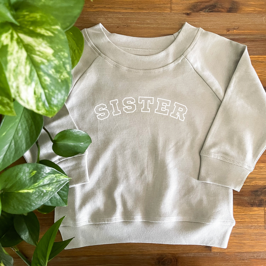 Varsity Sister Organic Pullover