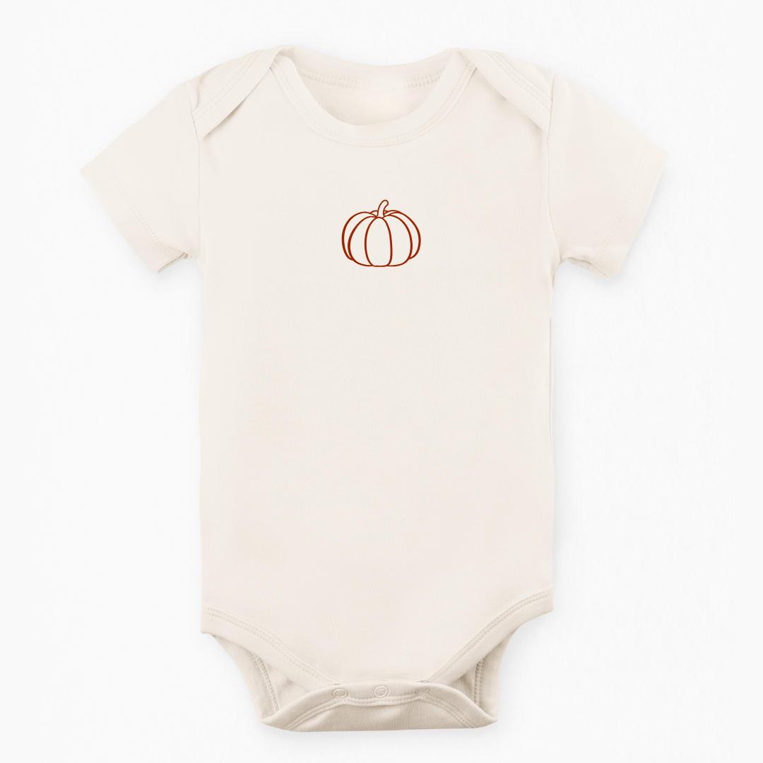 Graphic Pumpkin Organic Bodysuit