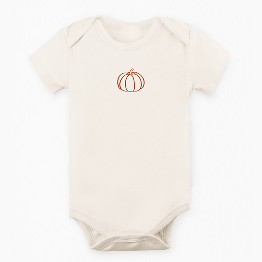 Graphic Pumpkin Organic Bodysuit