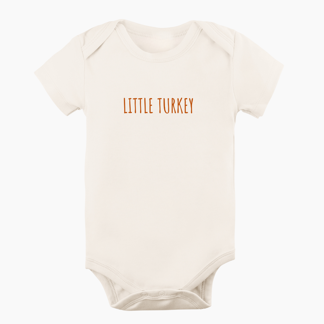 Little Turkey Organic Bodysuit