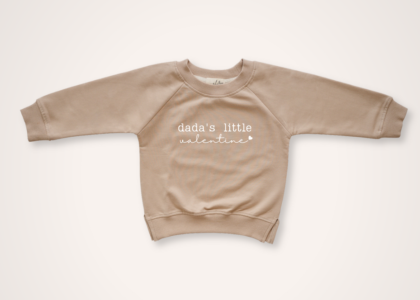 Dada's Little Valentine Organic Pullover