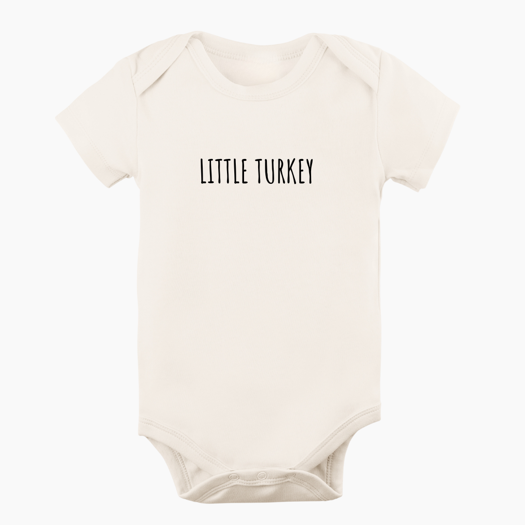 Little Turkey Organic Bodysuit