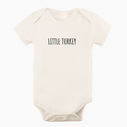 Little Turkey Organic Bodysuit