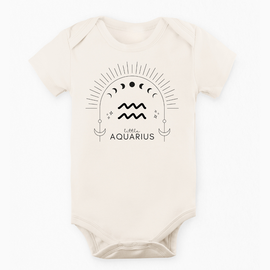 Little Zodiac Organic Bodysuit