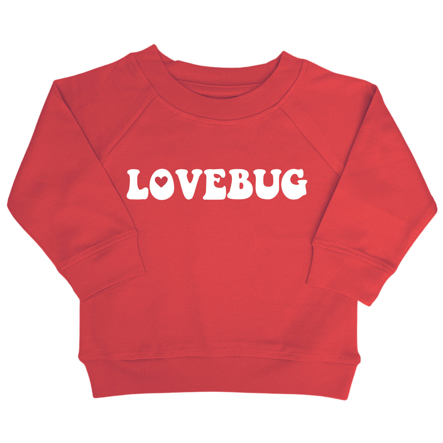 Lovebug Valentine Organic Pullover