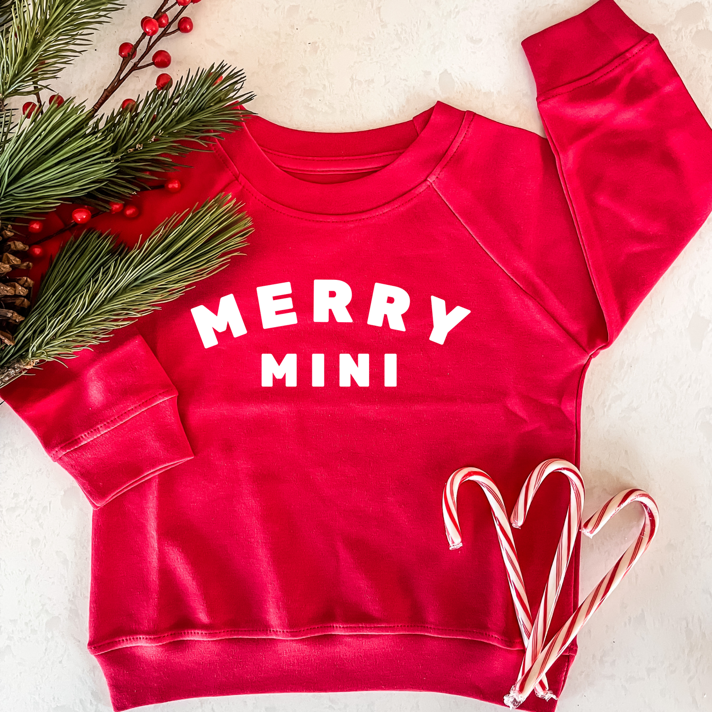 Merry Mini Organic Pullover