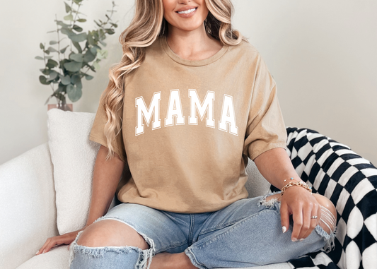 Varsity Mama Organic Unisex Tee