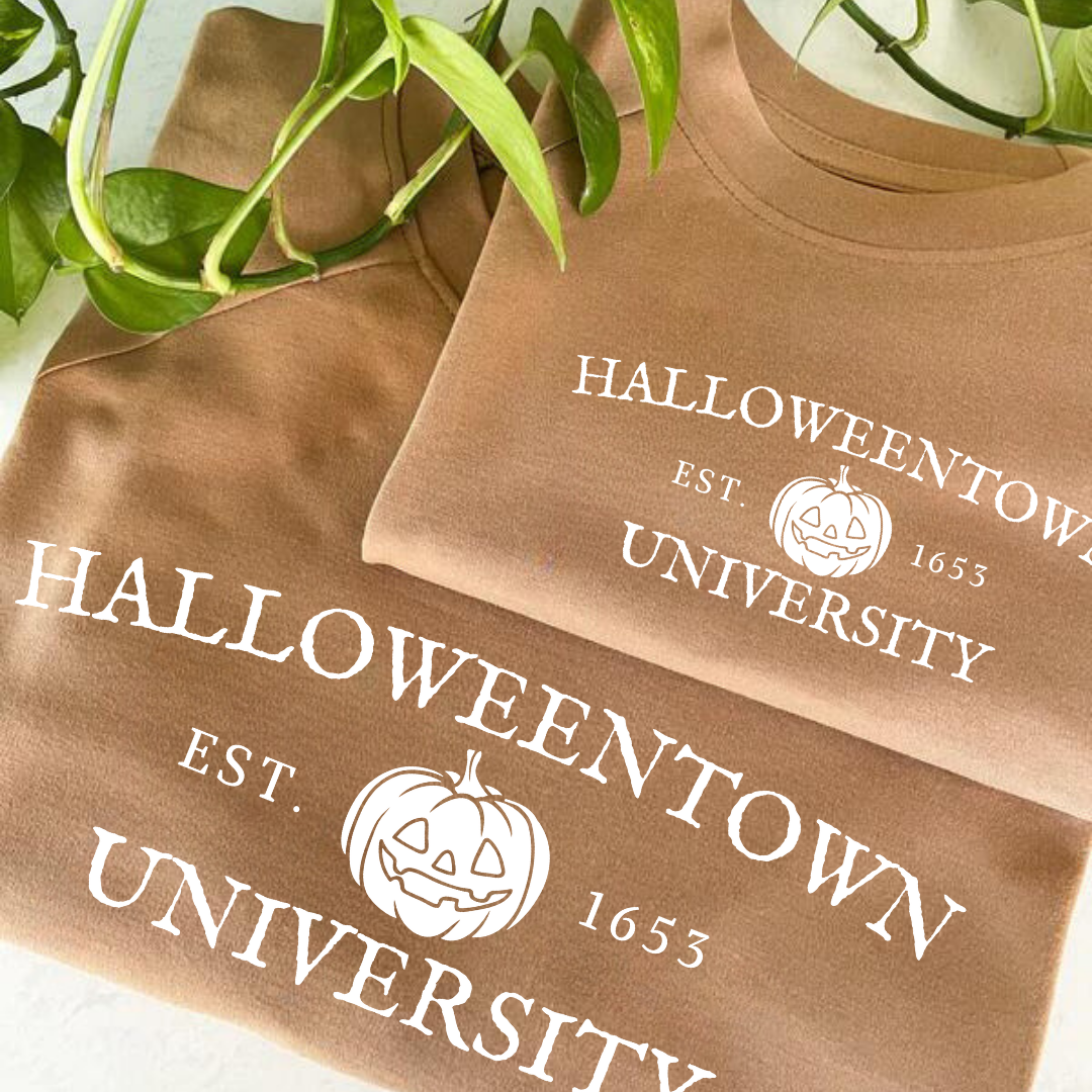 Halloweentown University Organic Women's Pullover