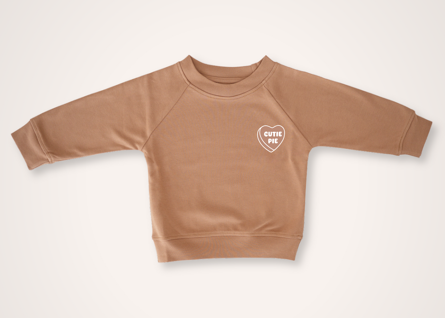 Cutie Pie Valentine Organic Pullover