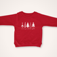 Merry and Bright Trees Organic Toddler Pullover