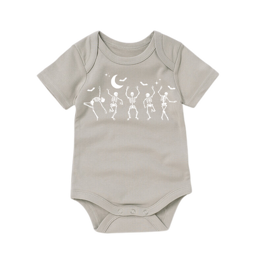 Dancing Skeletons Organic Bodysuit