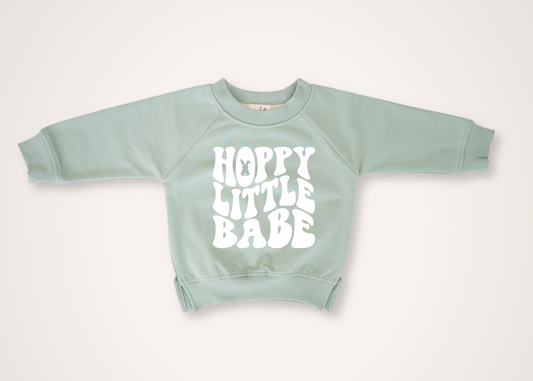 Hoppy Little Babe Organic Pullover