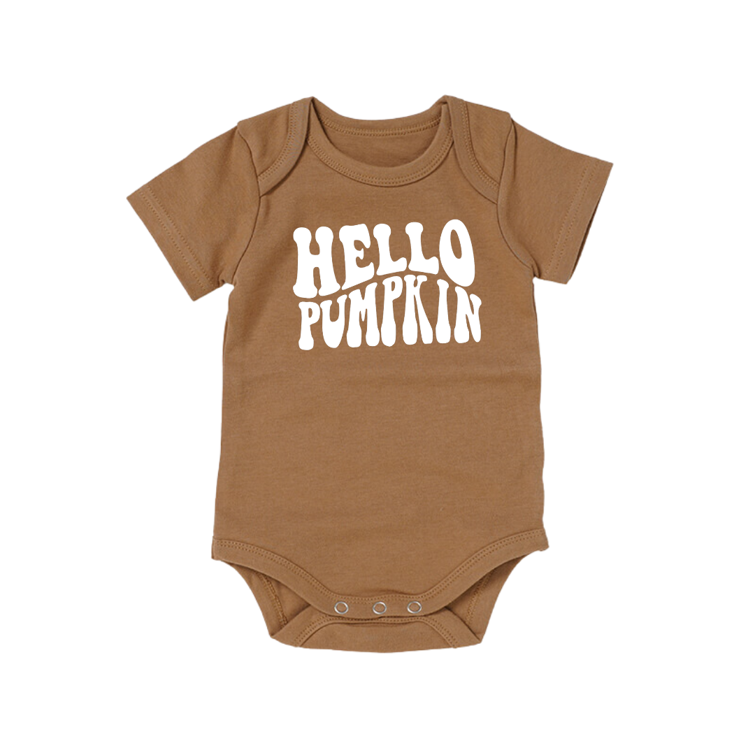 Hello Pumpkin Organic Bodysuit