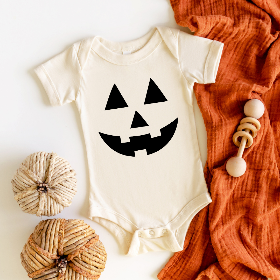 Jack O' Lantern Organic Bodysuit