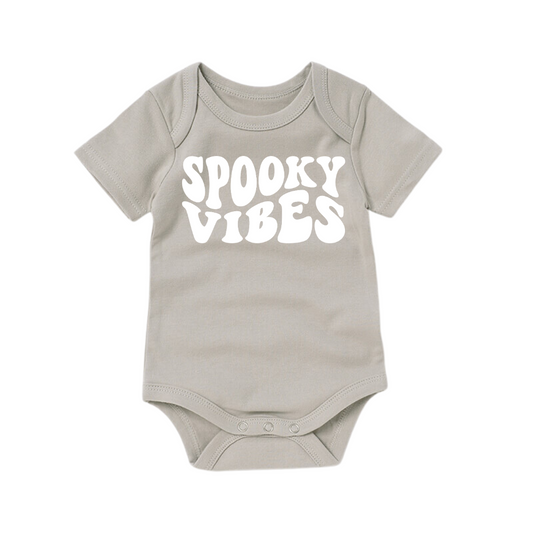 Spooky Vibes Organic Bodysuit