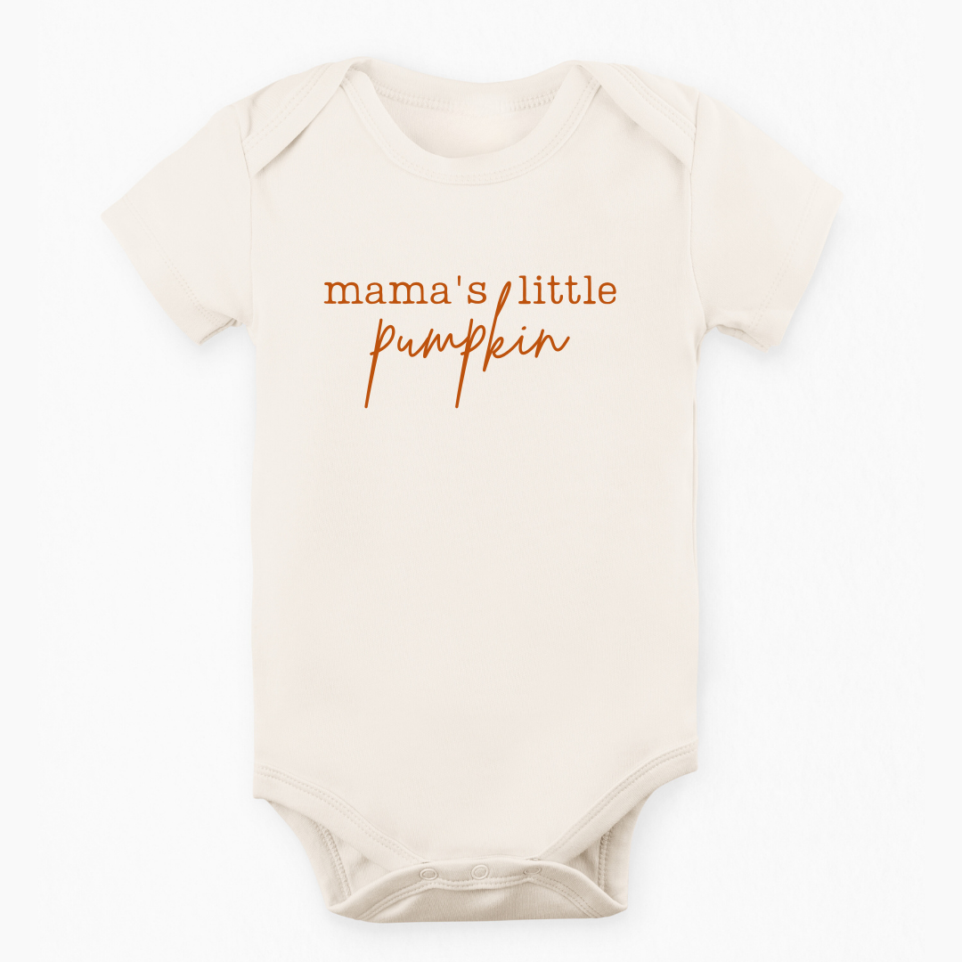 Mama's Little Pumpkin Organic Bodysuit