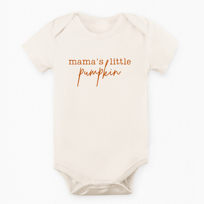 Mama's Little Pumpkin Organic Bodysuit