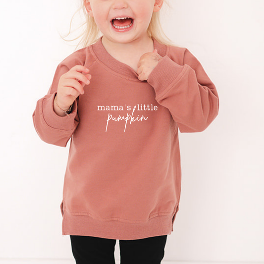 Mama's Little Pumpkin Organic Pullover