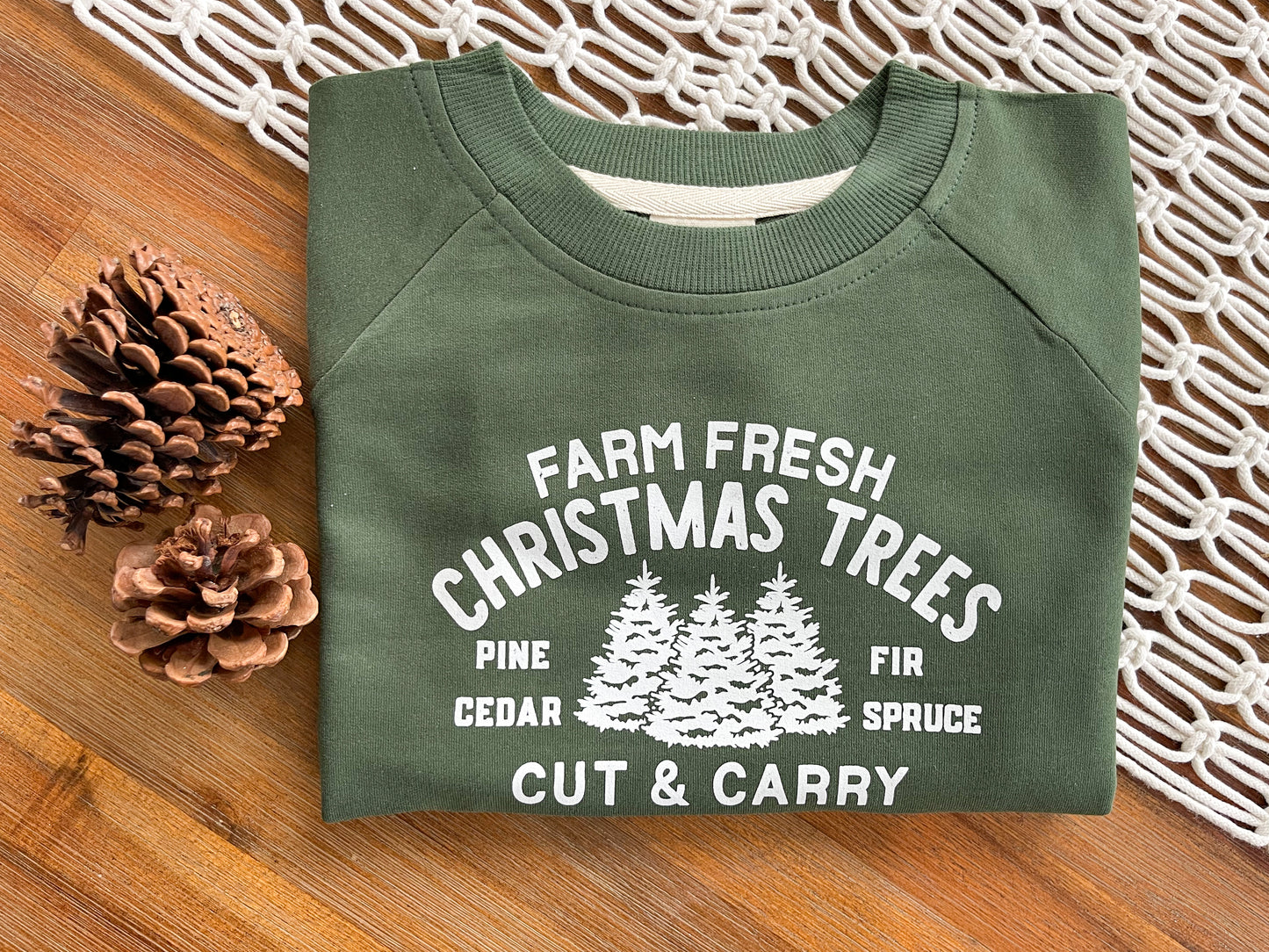 Farm Fresh Trees Organic Pullover