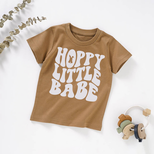 Hoppy Little Babe Organic Toddler Tee