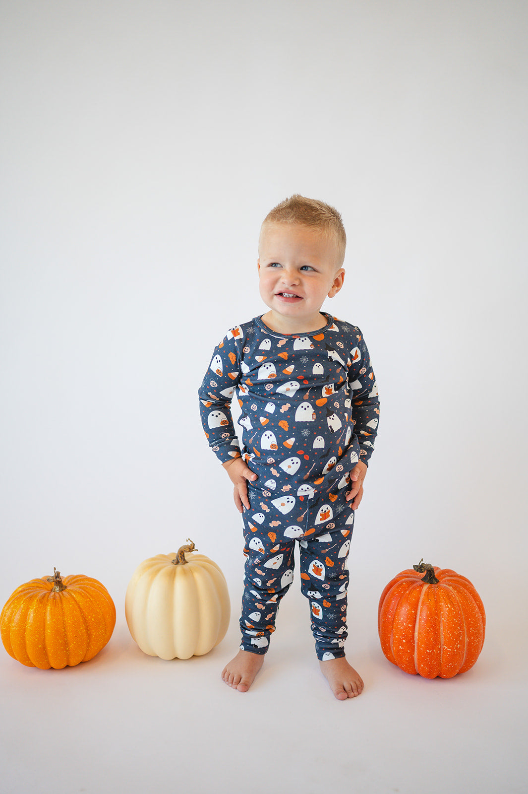 Organic Snug Fit PJ Set in Boo Buddies X Ellie Jade Co. Collab