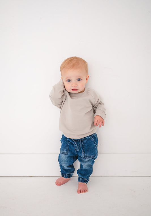 Organic Toddler Pullover