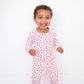 Organic Snug Fit PJ Set in Lovebug