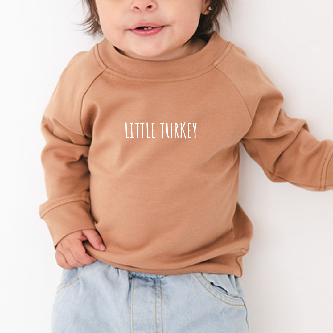 Little Turkey Organic Pullover