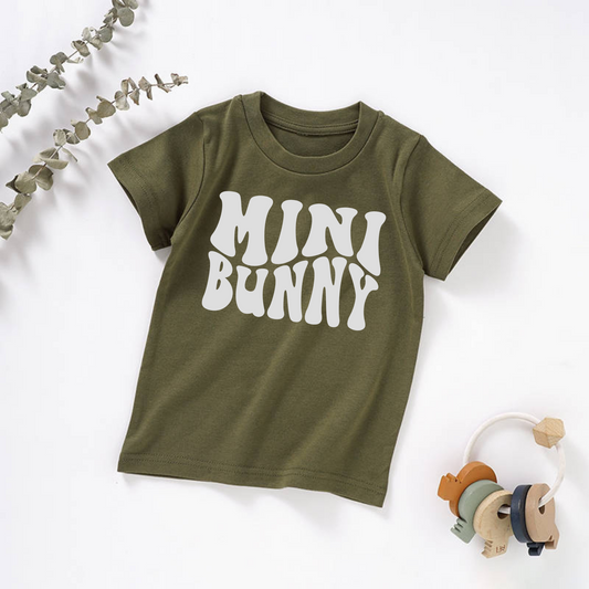Mini Bunny Organic Toddler Tee