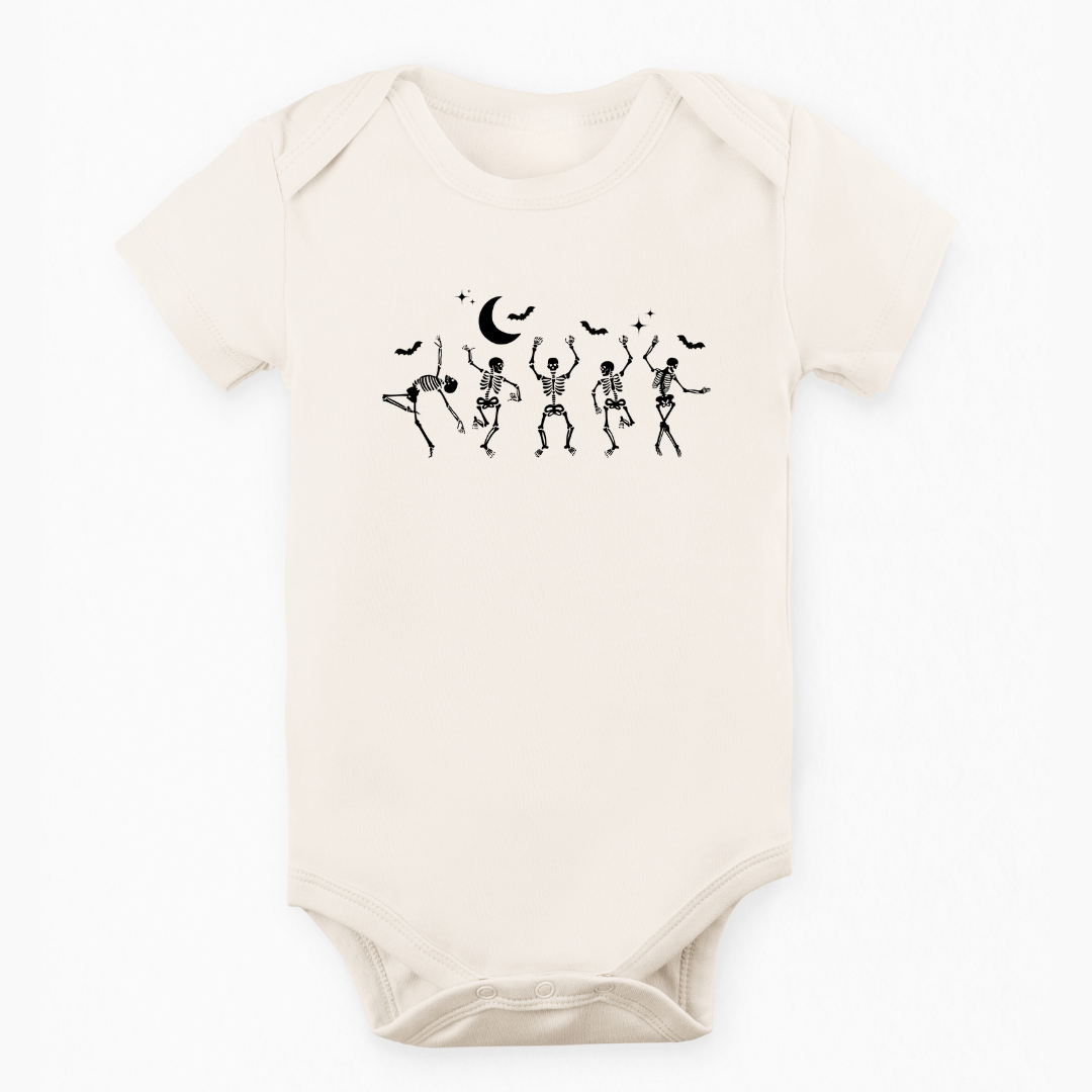 Dancing Skeletons Organic Bodysuit