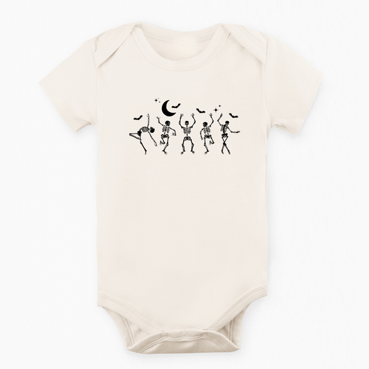 Dancing Skeletons Organic Bodysuit