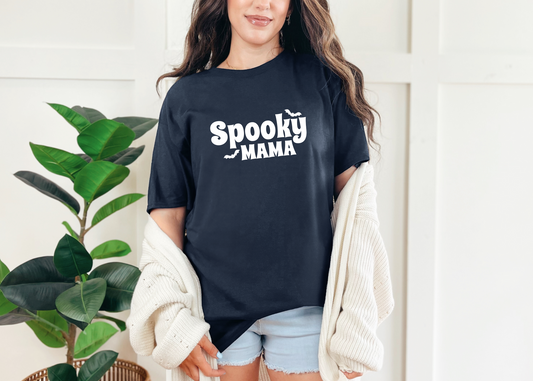 Spooky Mama Organic Adult Unisex Tee