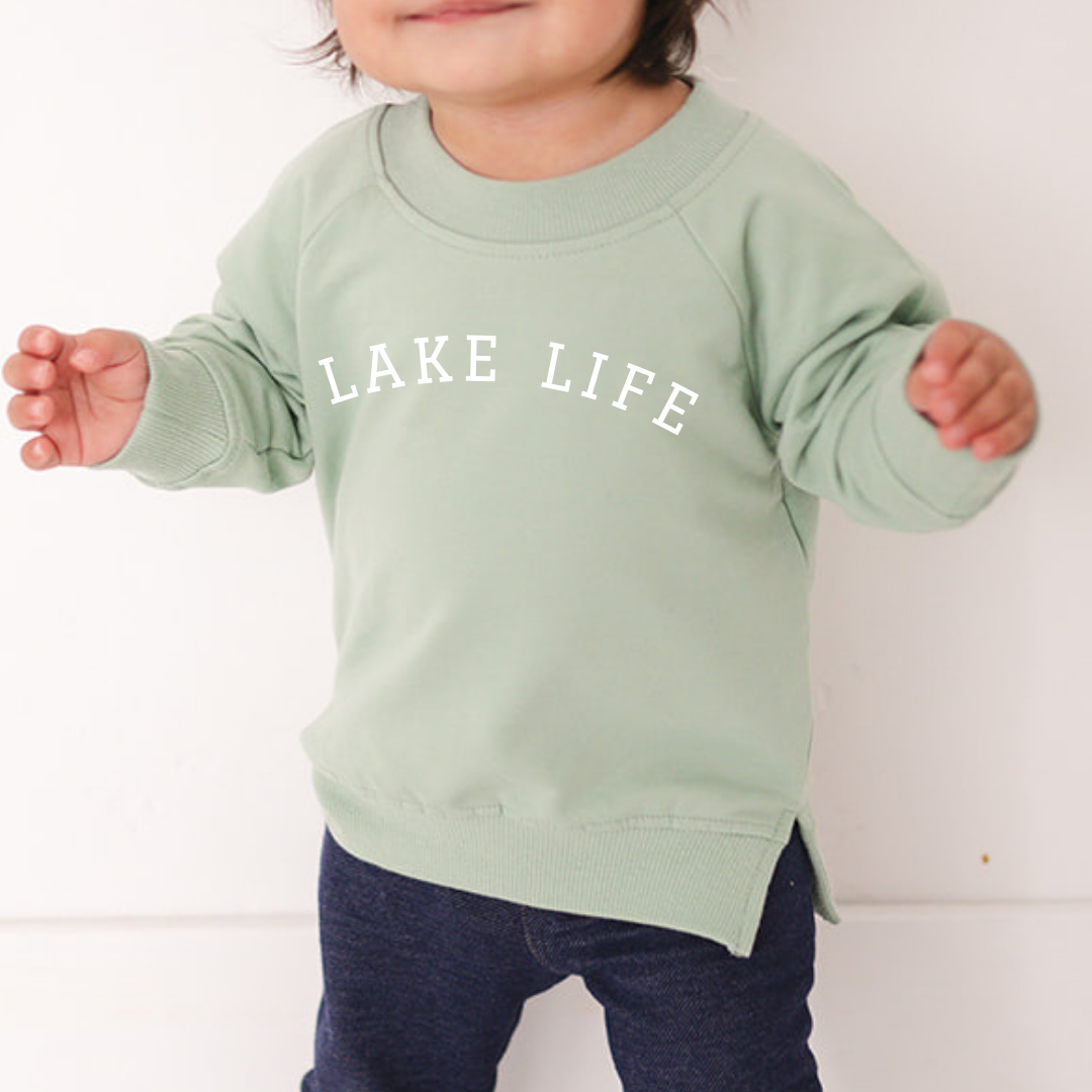 Varsity Lake Life Organic Pullover