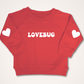 Lovebug Valentine Organic Pullover