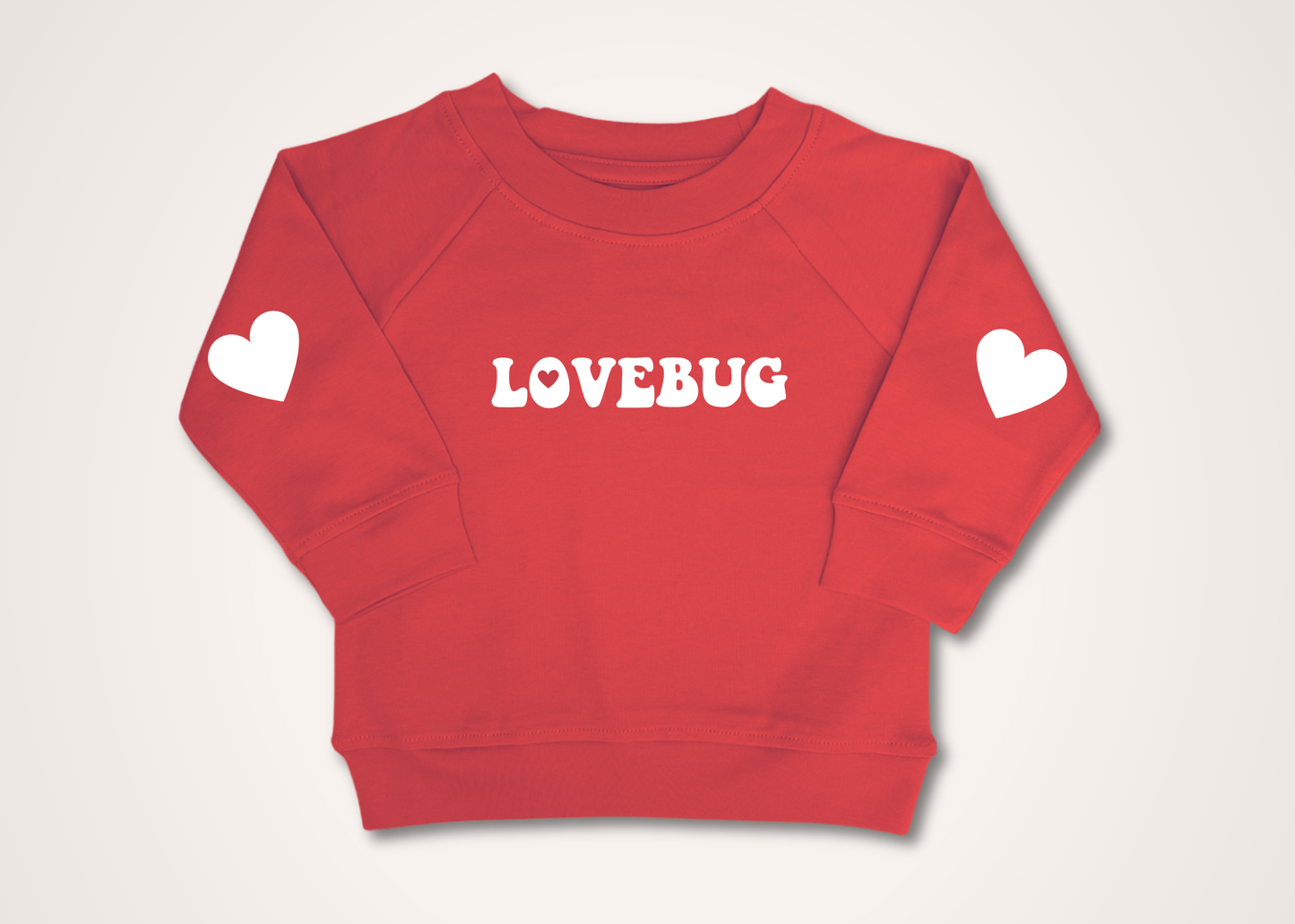 Lovebug Valentine Organic Pullover