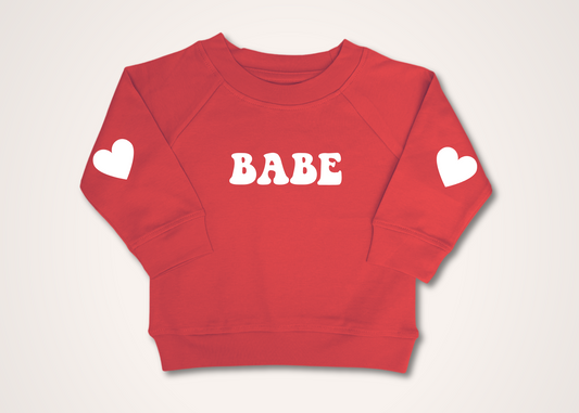 Valentine Babe Organic Pullover