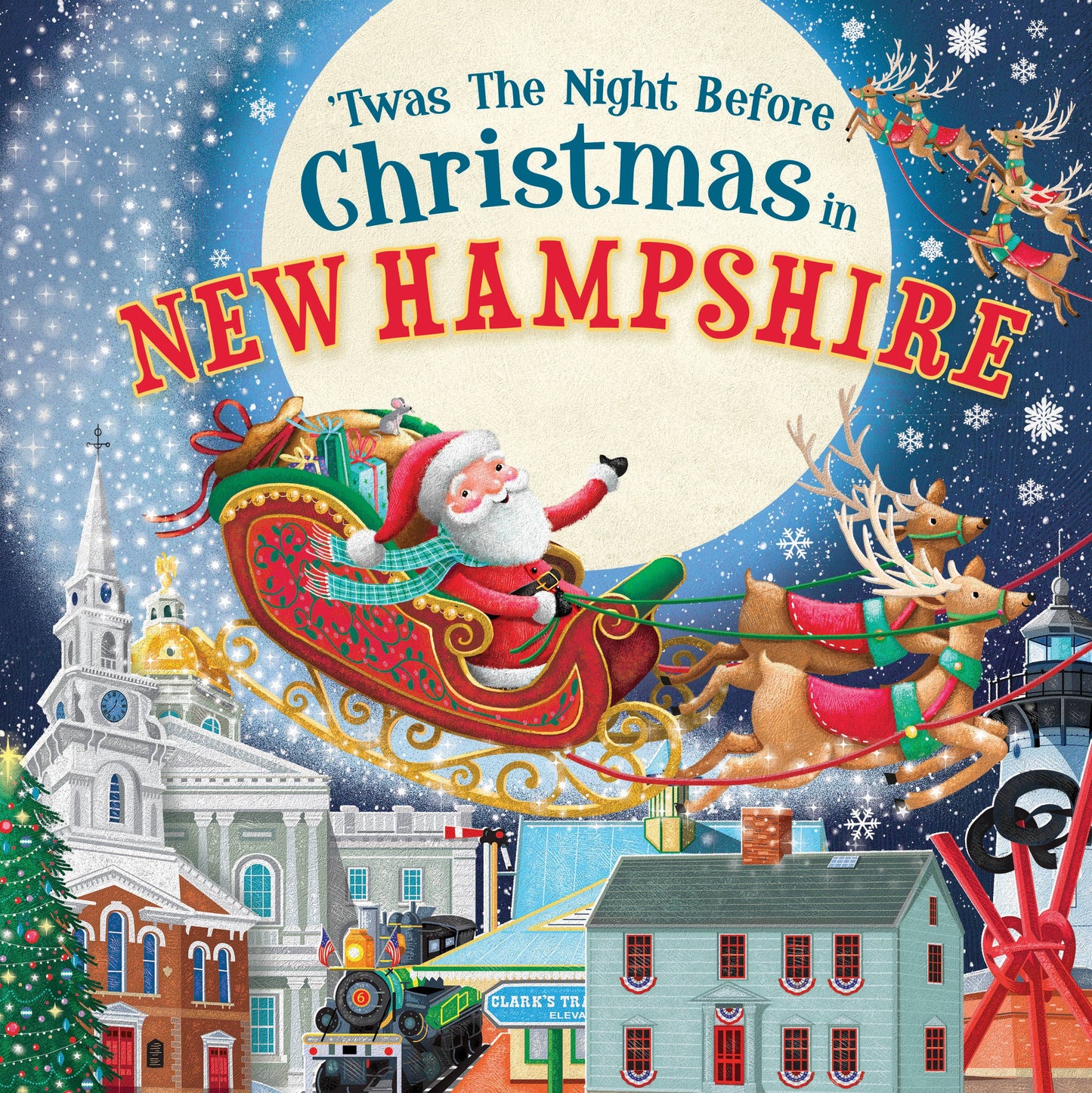 'Twas the Night Before Christmas in New Hampshire (HC)