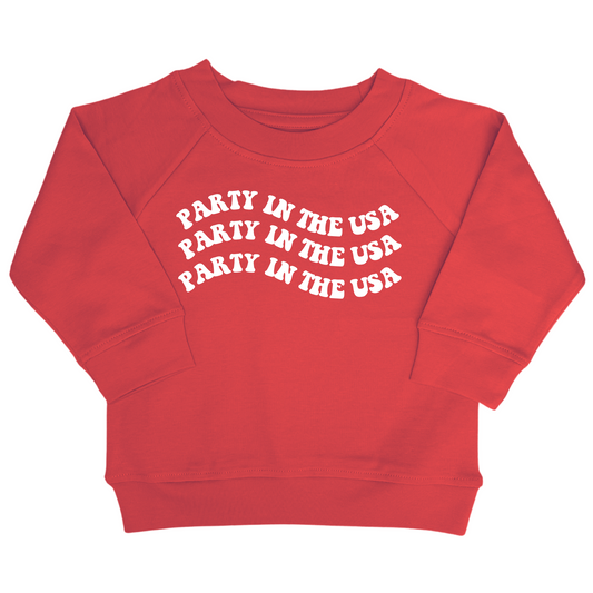 Party in the USA Organic Pullover