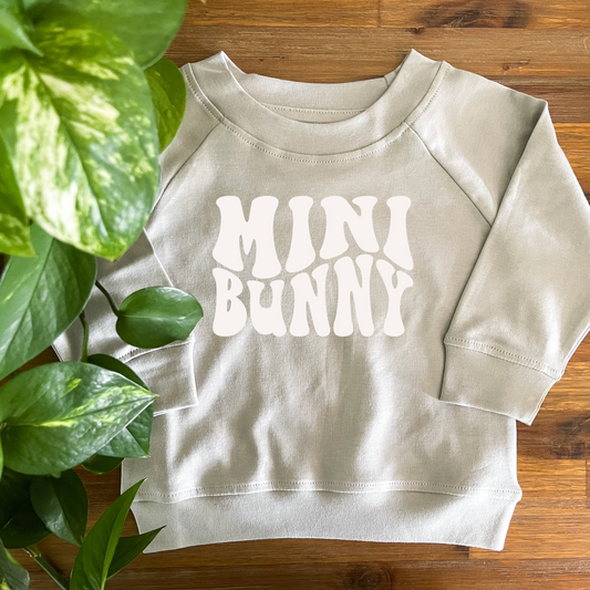 Mini Bunny Organic Pullover