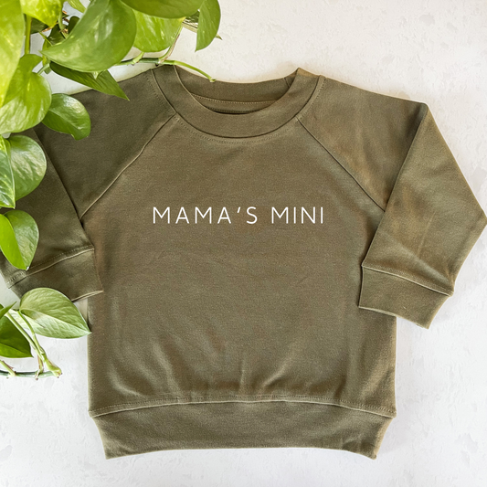Mama's Mini Organic Pullover