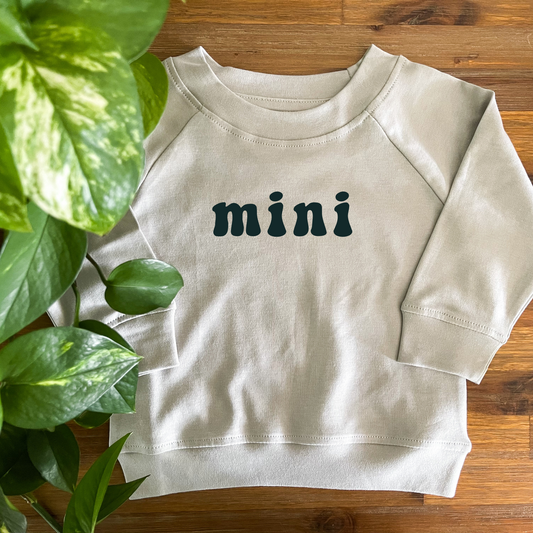 Retro Mini Organic Pullover