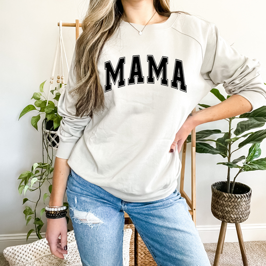 Varsity Mama Organic Women's Pullover