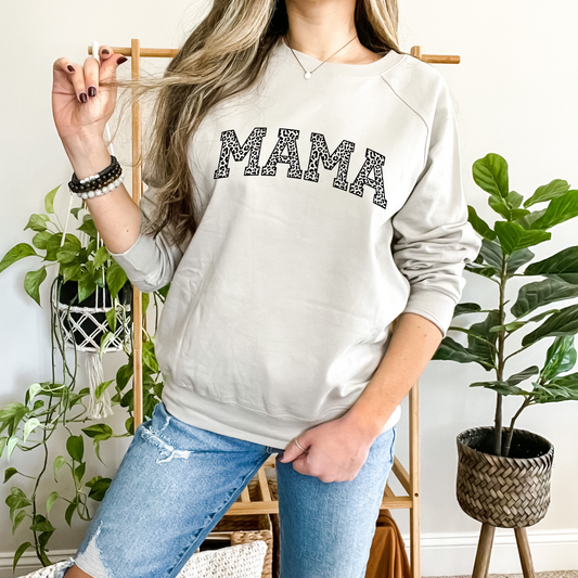 Leopard Mama Organic Women's Pullover