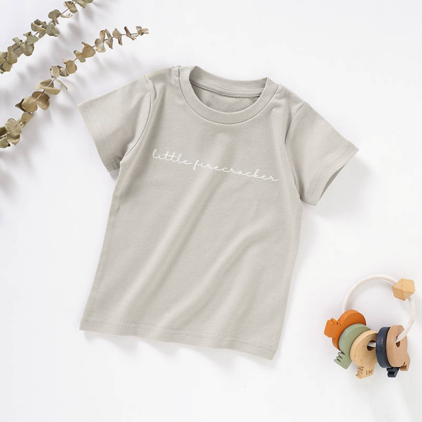 Little Firecracker Organic Toddler Tee